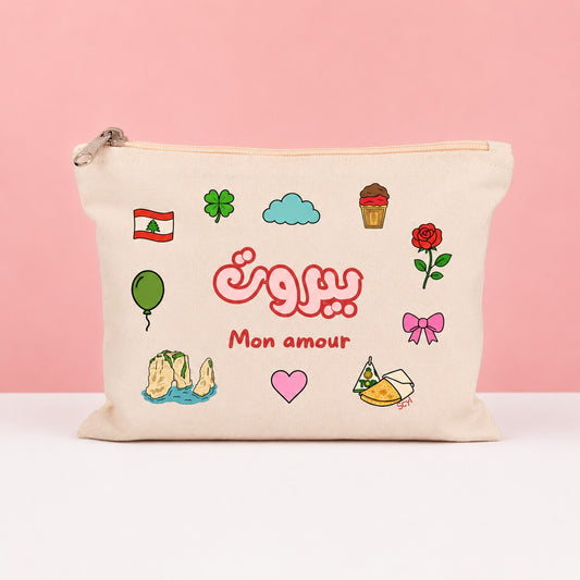 بيروت Mon amour Pouch