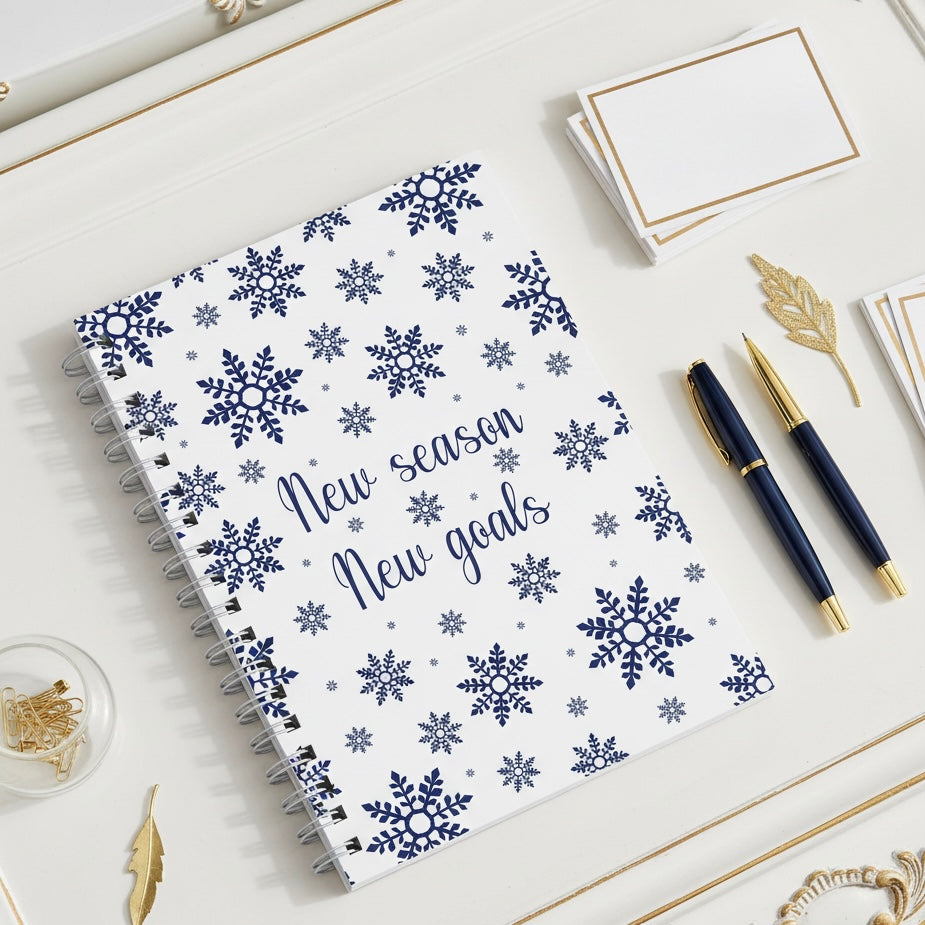 New Season New Goals A5 Notebook