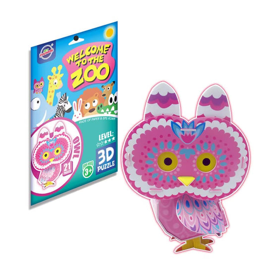 3D Puzzle - Owl