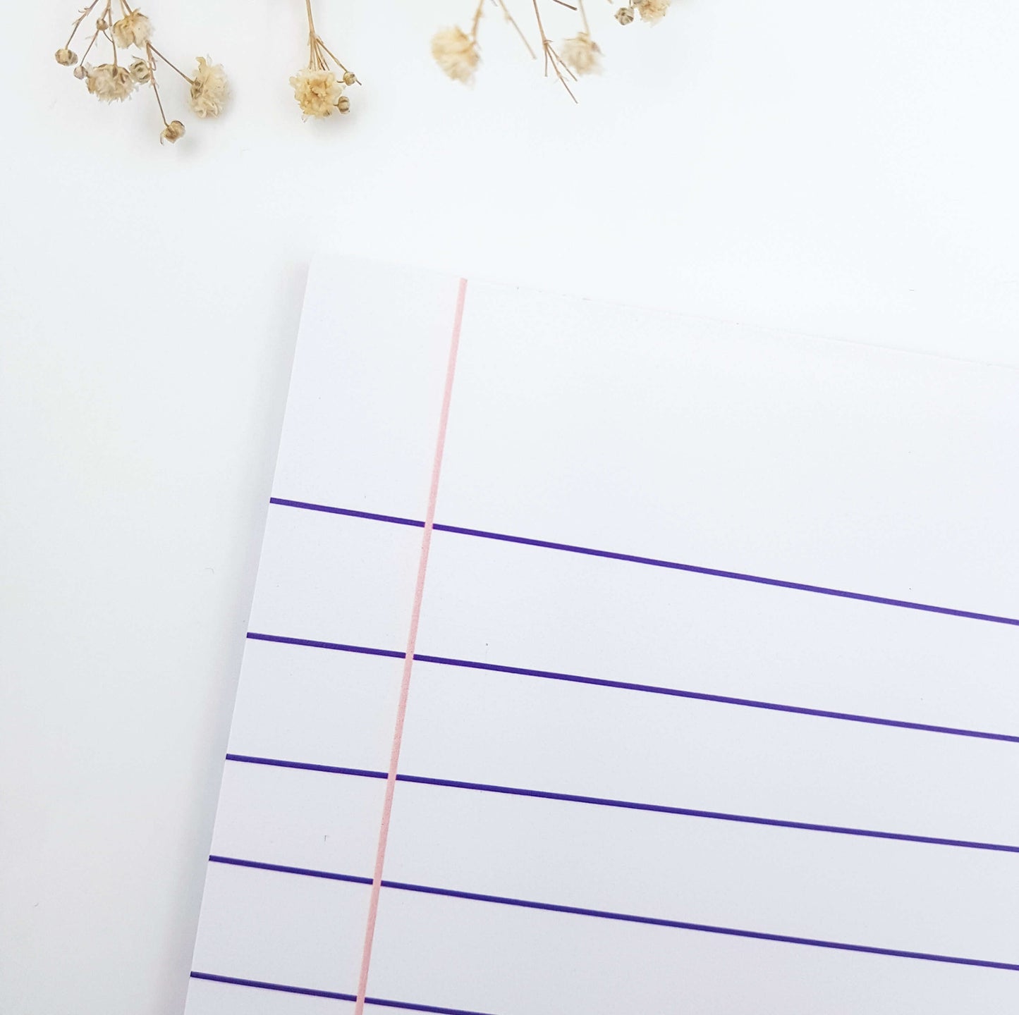 Paper Clip Notepad - Peach