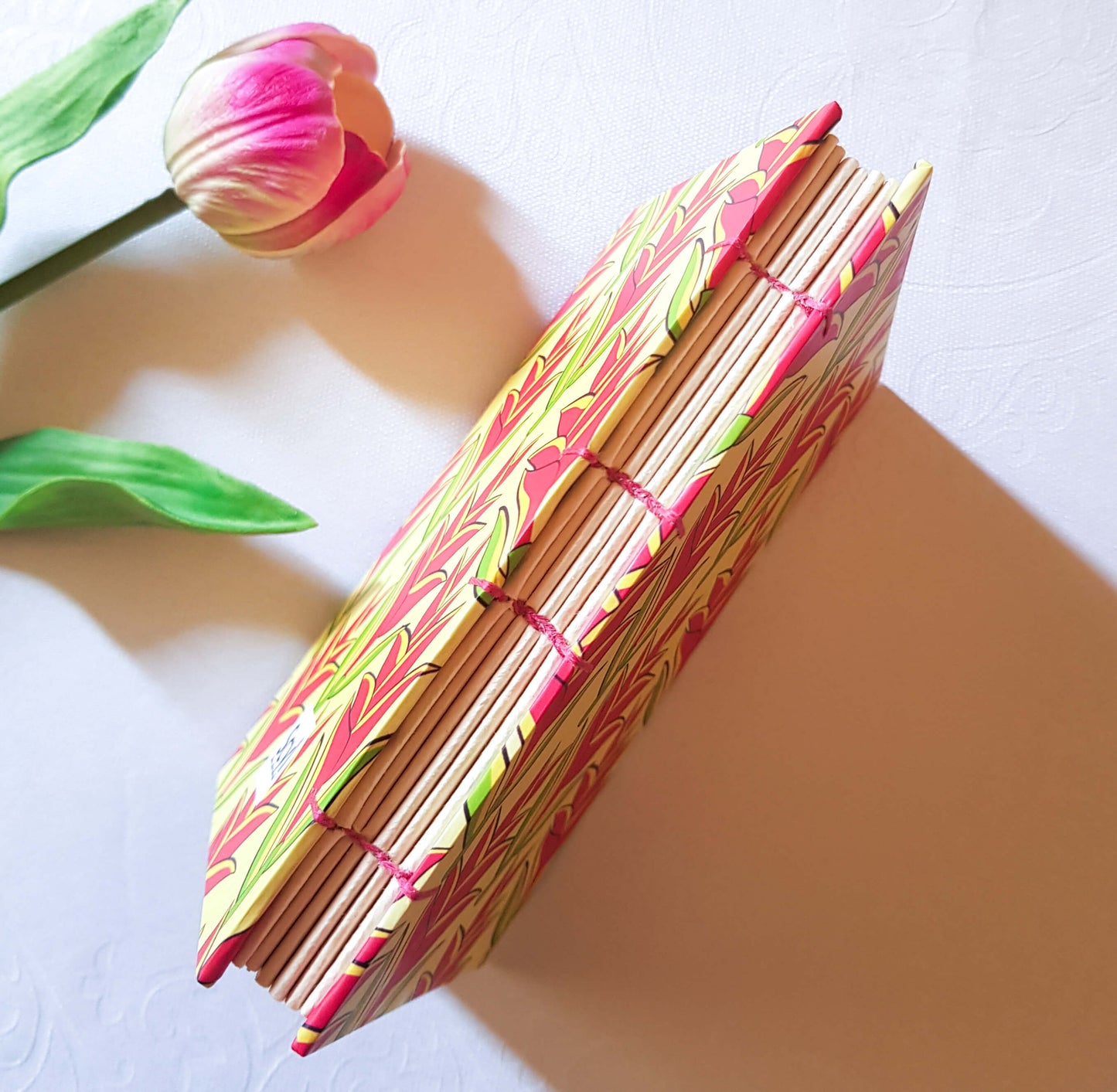 Red Heliconia Notebook