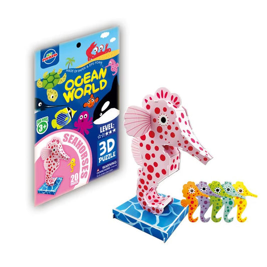 3D Puzzle - Seahorse