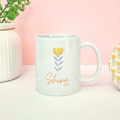 Shiny Flower Mug