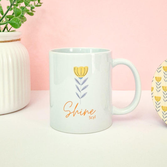Shiny Flower Mug