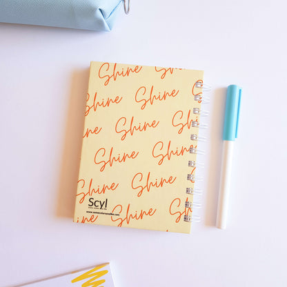Shiny Flower Notebook