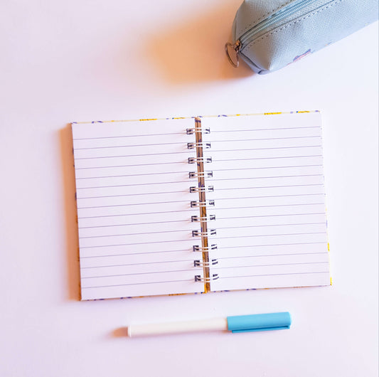 Shiny Flower Pattern Notebook