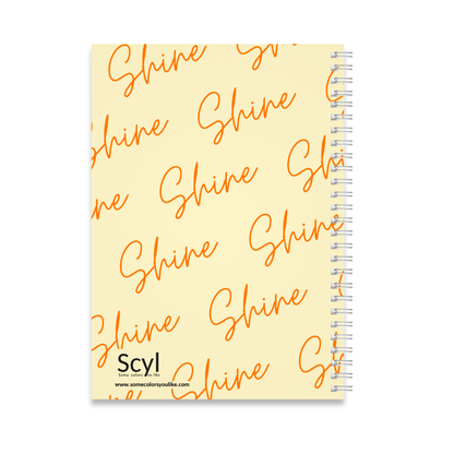 Shiny Flower University Notebook A4
