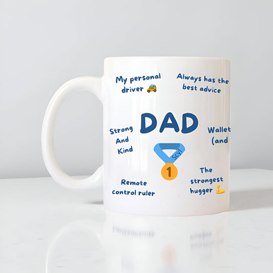 Super Dad Mug + Coaster