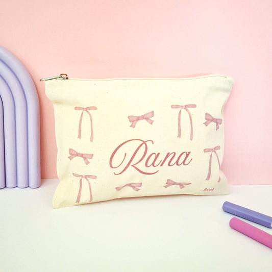 The Bow Customized Pouch