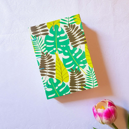 Tropical Leaves Notebook