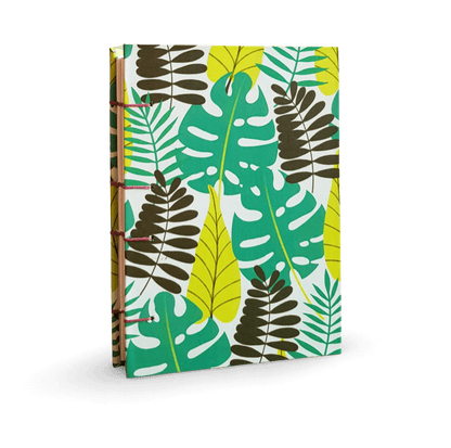 Tropical Leaves Notebook