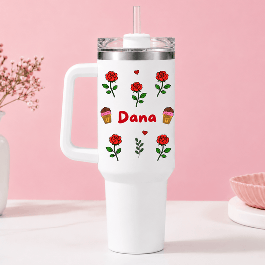 حلوة و قوية Travel Tumbler