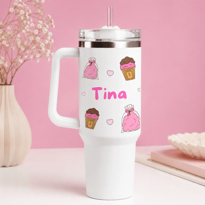 الحياة حلوة بس انا احلى Tumbler