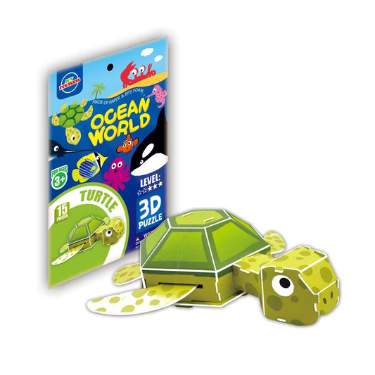 3D Puzzle - Turtle