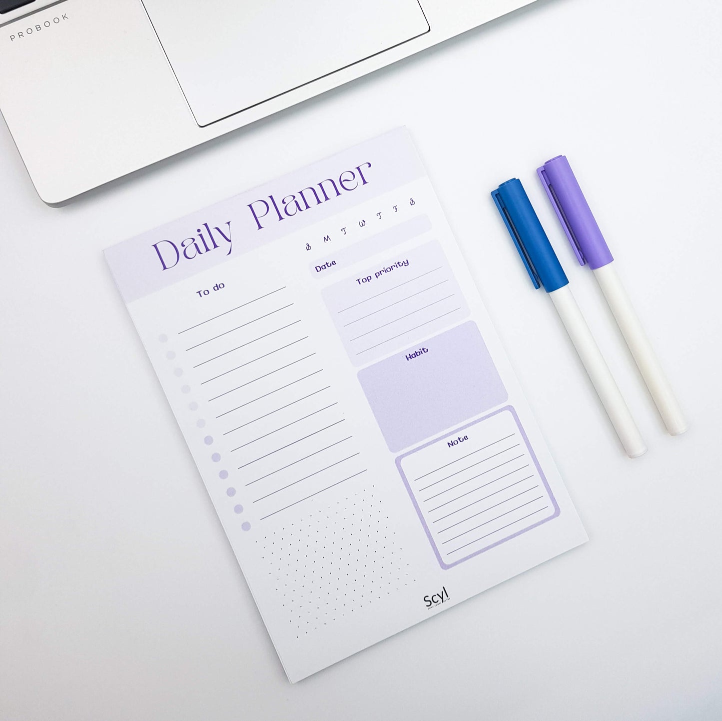 Violet Daily Planner