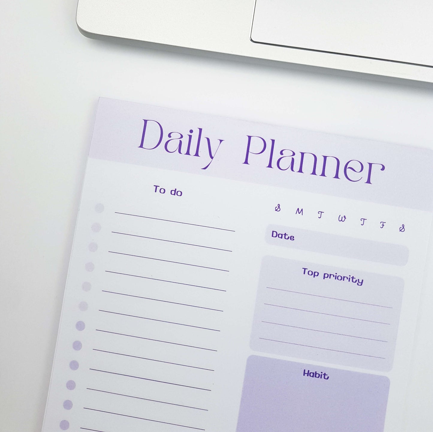 Violet Daily Planner