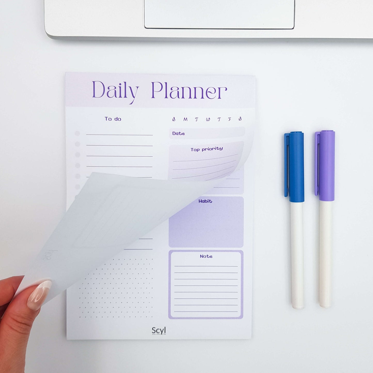 Violet Daily Planner