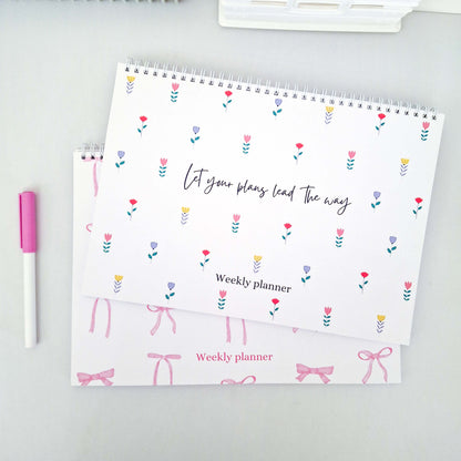 Floral Weekly Planner