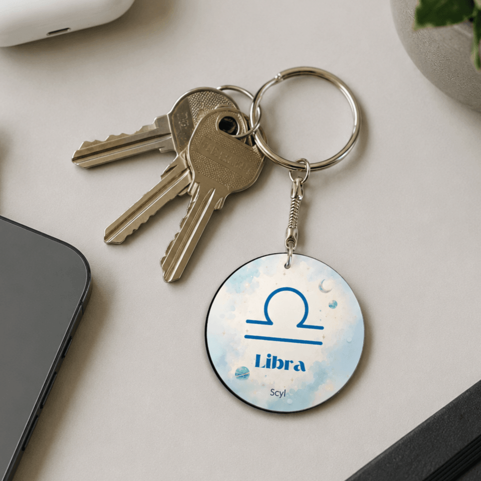 Customized Zodiac Keychain